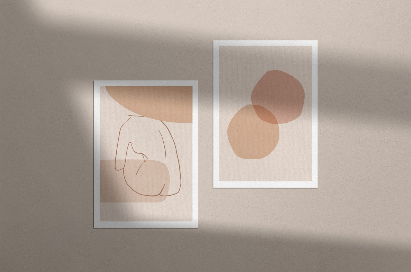 Lula Abstract Nude Prints Lula Abstract Nude Prints