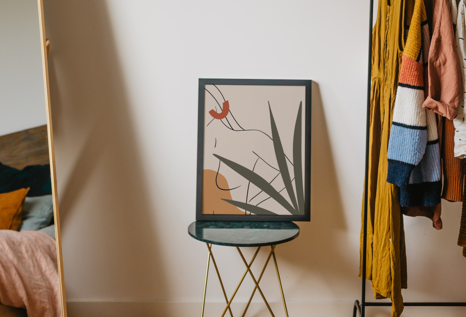 Lula Abstract Nude Prints Lula Abstract Nude Prints