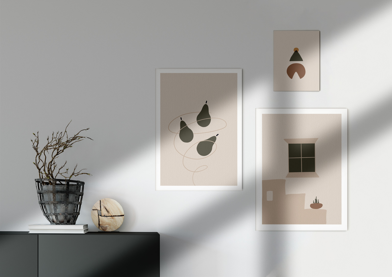 Lula Abstract Nude Prints Lula Abstract Nude Prints