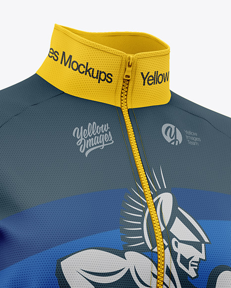 Women's Jersey Mockup - Half Side View