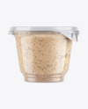 Plastic Cup w/ Sauce Mockup