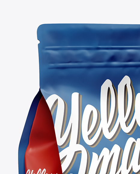 Matte Food Bag Mockup Matte Food Bag Mockup