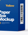 Paper Box Mockup