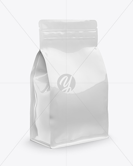 Glossy Food Bag Mockup