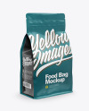 Glossy Food Bag Mockup