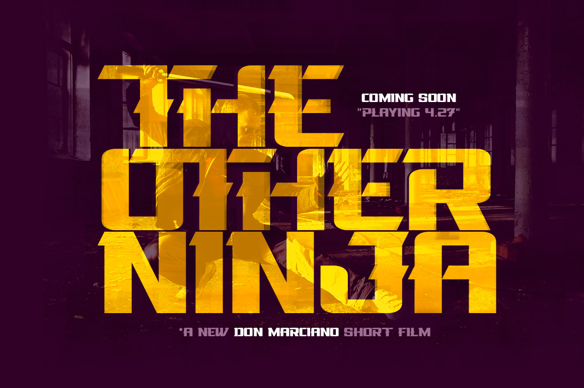 La Oriental Display Font La Oriental Display Font