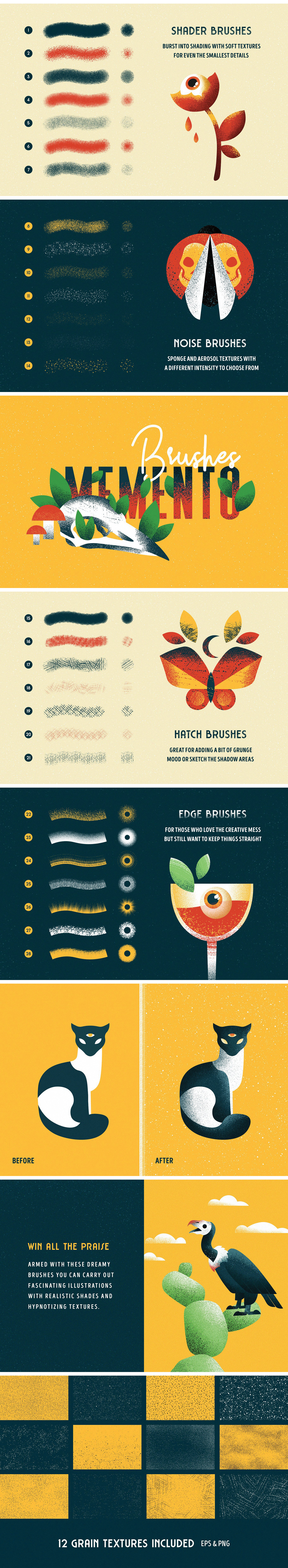 Shader Brushes for Illustrator