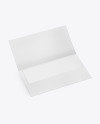 Opened Paper Envelope Mockup