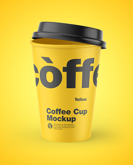 Paper Coffee Cup Mockup