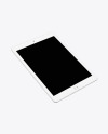 Silver IPad Mockup