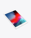 Silver IPad Mockup