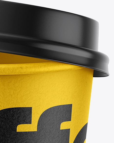 Kraft Coffee Cup Mockup