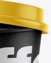 Kraft Coffee Cup Mockup