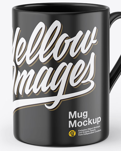 Glossy Mug Mockup