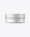 60g Matte Cosmetic Tin Can Mockup