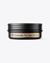 60g Matte Cosmetic Tin Can Mockup