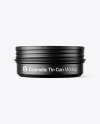 60g Matte Cosmetic Tin Can Mockup