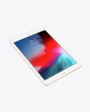 Gold IPad Mockup