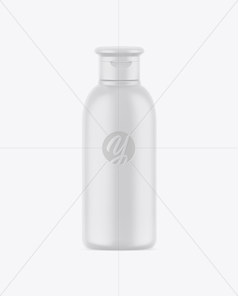 Matte Plastic Bottle Mockup