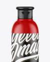 Matte Plastic Bottle Mockup