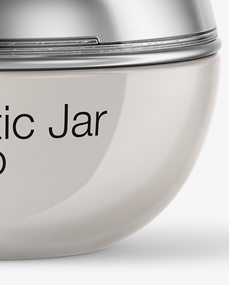 Cosmetic Jar Mockup