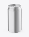 Metallic Can Mockup