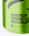 Metallic Can Mockup