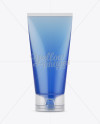 Transparent Cosmetic Tube With Matte Cap Mockup