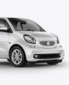 Smart Fortwo Mockup - Halfside View