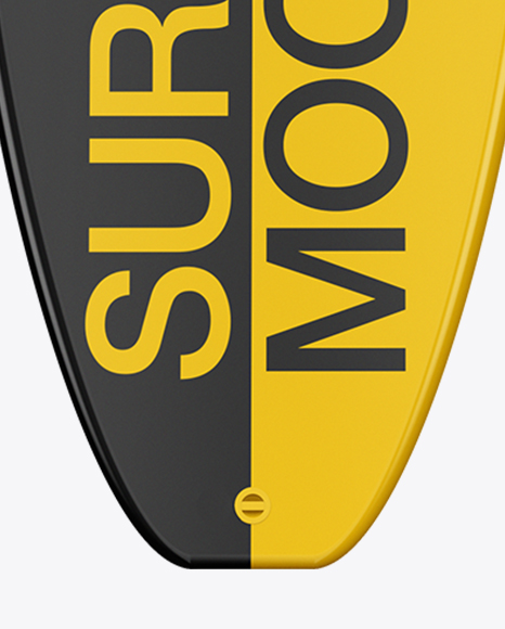 Surfboard Mockup / Front View Surfboard Mockup / Front View