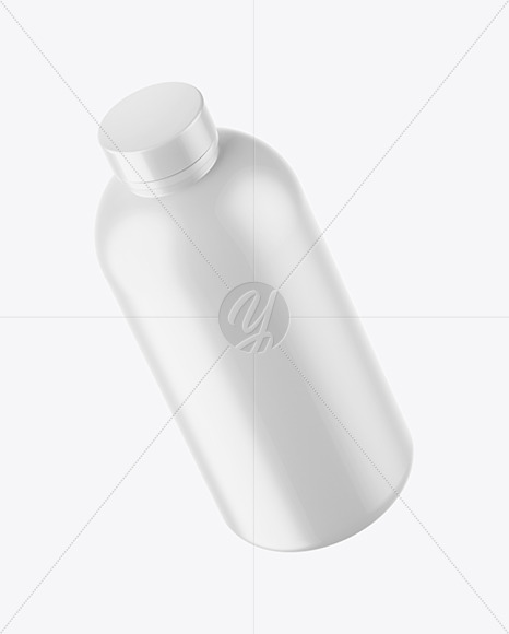 Plastic Protein Jar Mockup