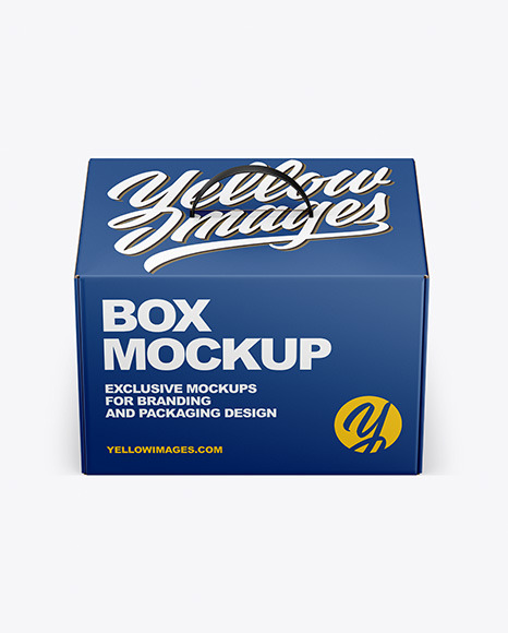 Paper Box Mockup