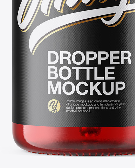 50ml Red Glass Dropper Bottle 50ml Red Glass Dropper Bottle
