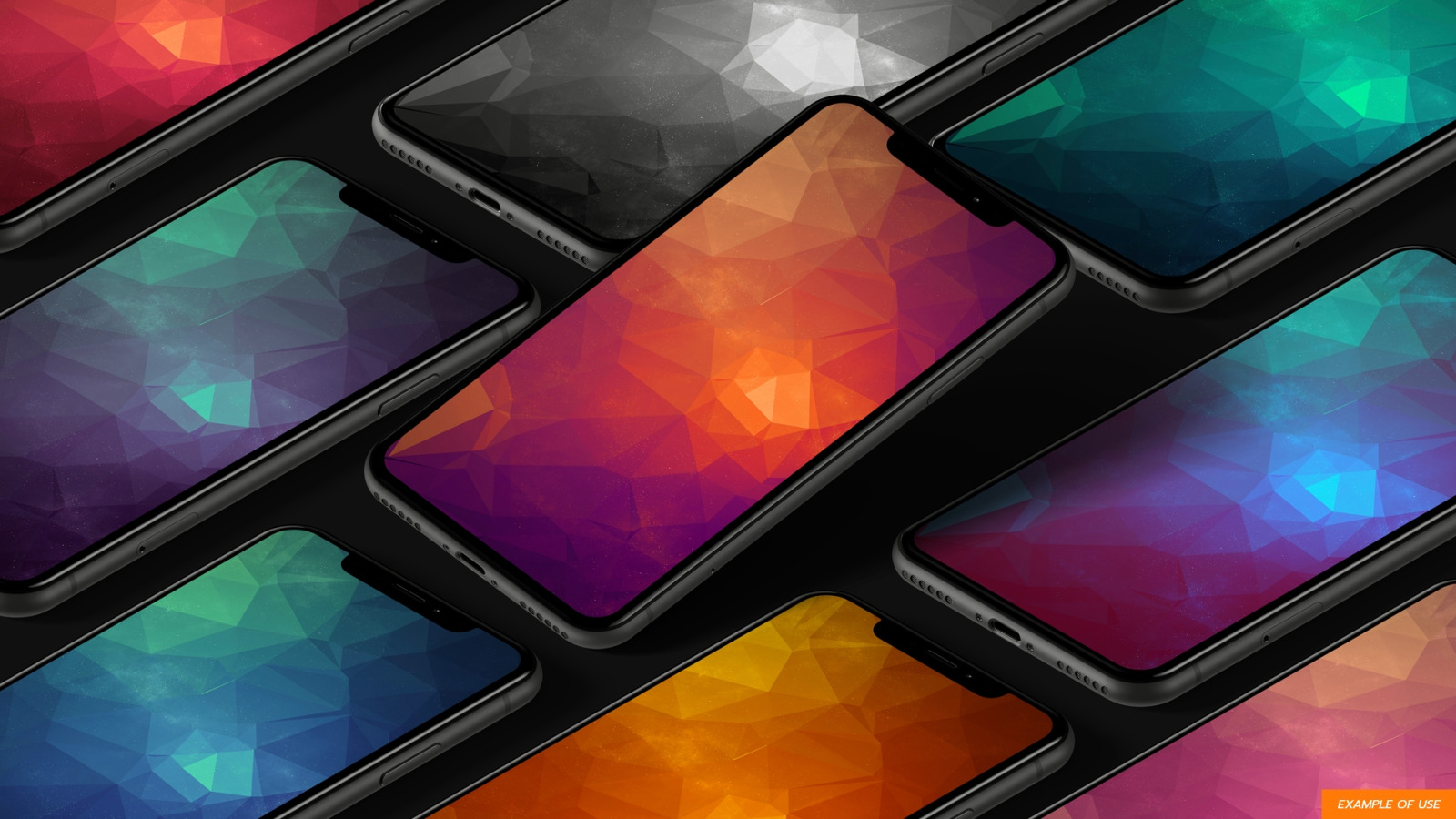 Polygon Abstract Space Backgrounds Polygon Abstract Space Backgrounds