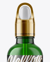 50ml Green Glass Dropper Bottle