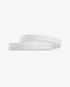 Two Matte Silicone Wristbands Mockup