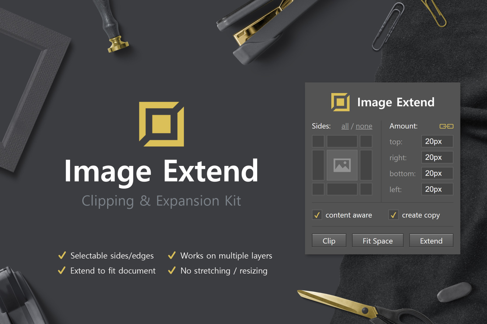 Image Extend - Clipping &amp; Expansion Kit