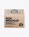 Kraft Box Mockup