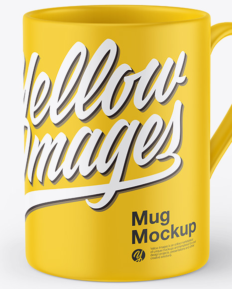 Matte Coffee Cup Mockup