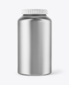 Metallic Bottle Mockup