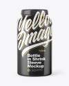 Metallic Bottle Mockup