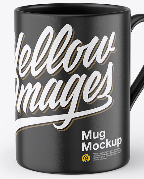 Ceramic Coffee Cup Mockup