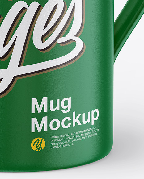 Ceramic Coffee Cup Mockup