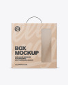 Kraft Box Mockup Kraft Box Mockup