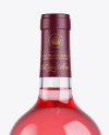 1L Rose Wine Bottle Mockup