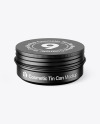 60g Matte Cosmetic Tin Can Mockup