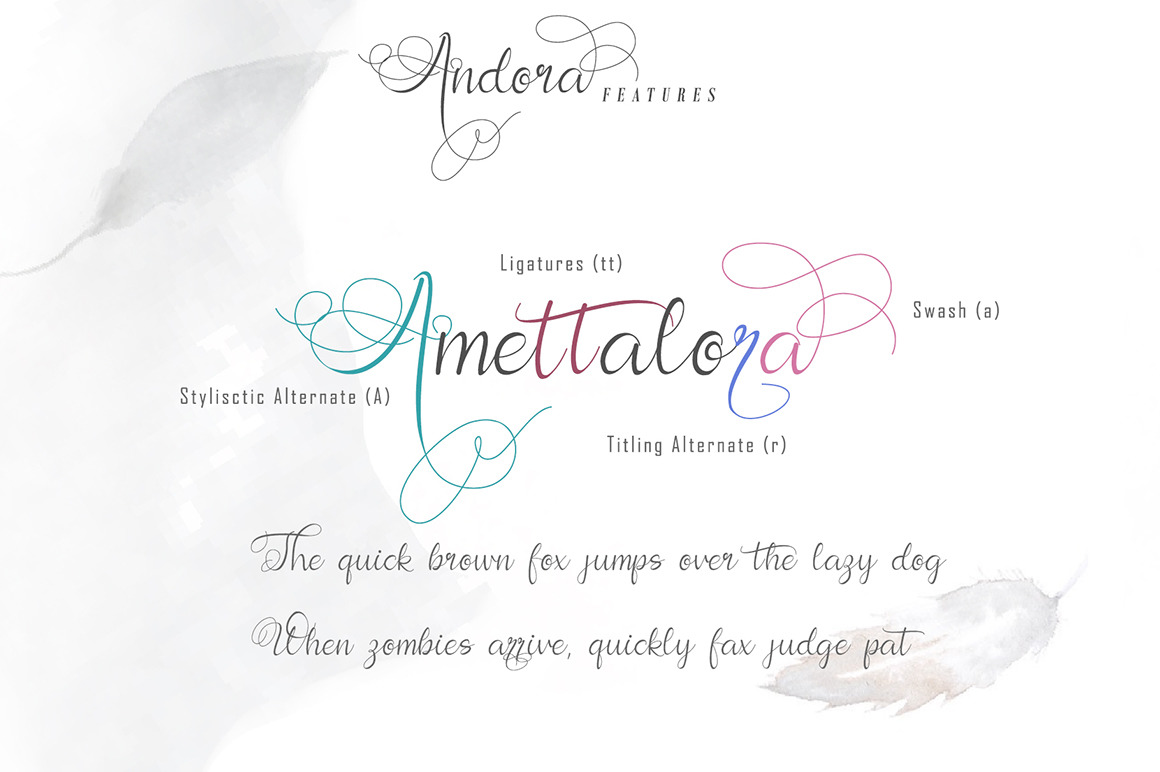 Andora Font Andora Font
