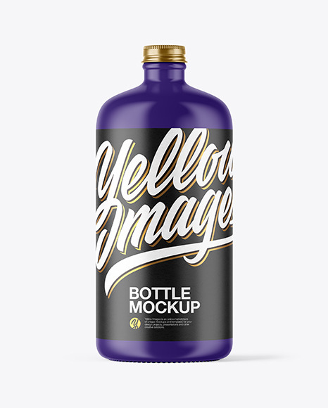 Matte Bottle Mockup