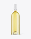 1L White Wine Bottle Mockup