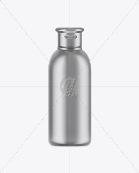 Metallic Bottle Mockup